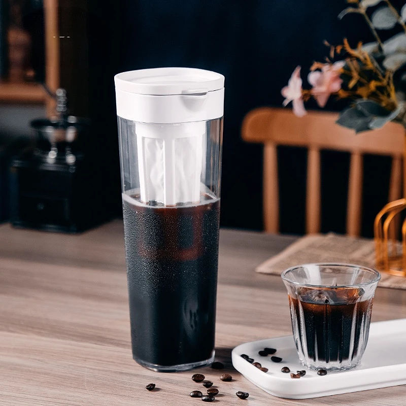 

Portable High capacity Iced Brew coffee Maker Cofe pots Cold Coffeepots Teapots filter For Tea Juice Hand Coffe Kettle