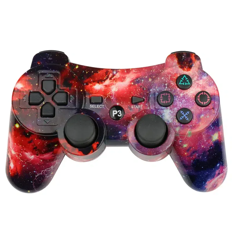 

Red High Sensibility Buttons Wireless Controller For Playstation 3 Dual Shock