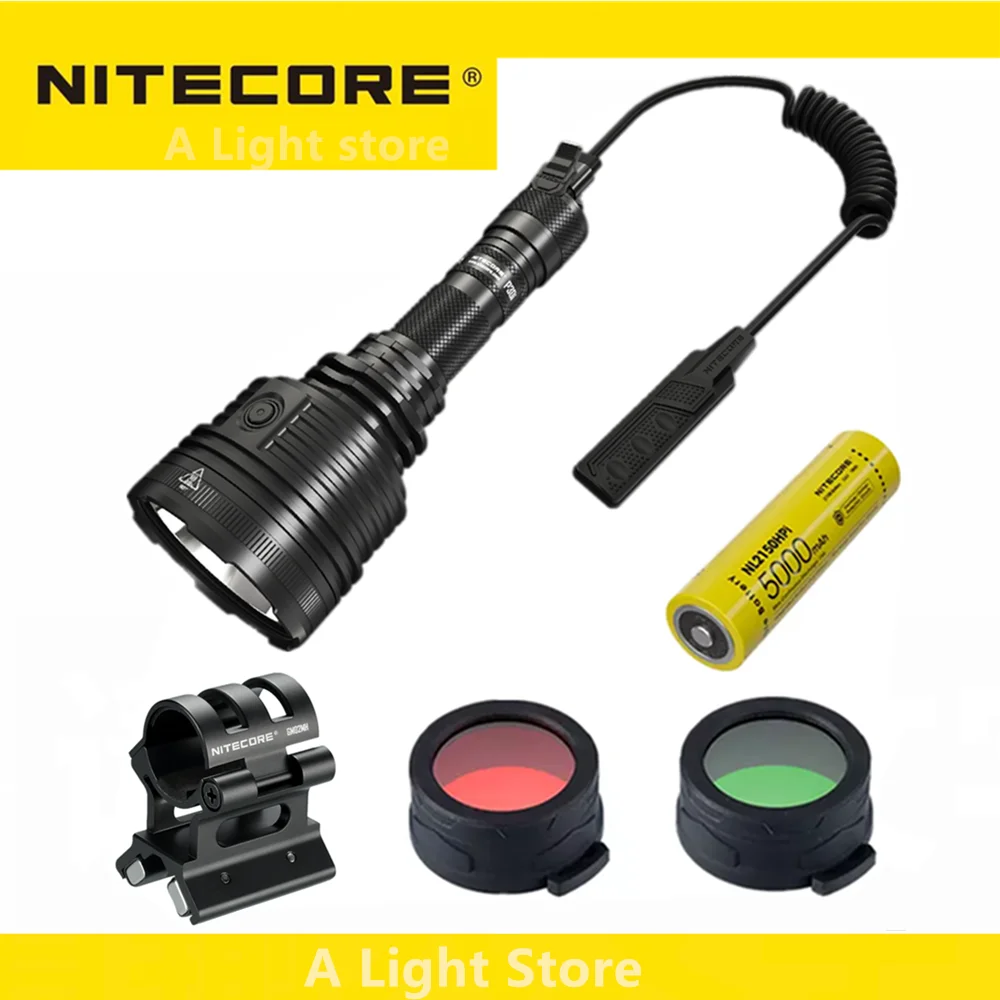 Оригинальный фонарик NITECORE P30i использует CREE XHP35 HI светодиодный 2000 люмен