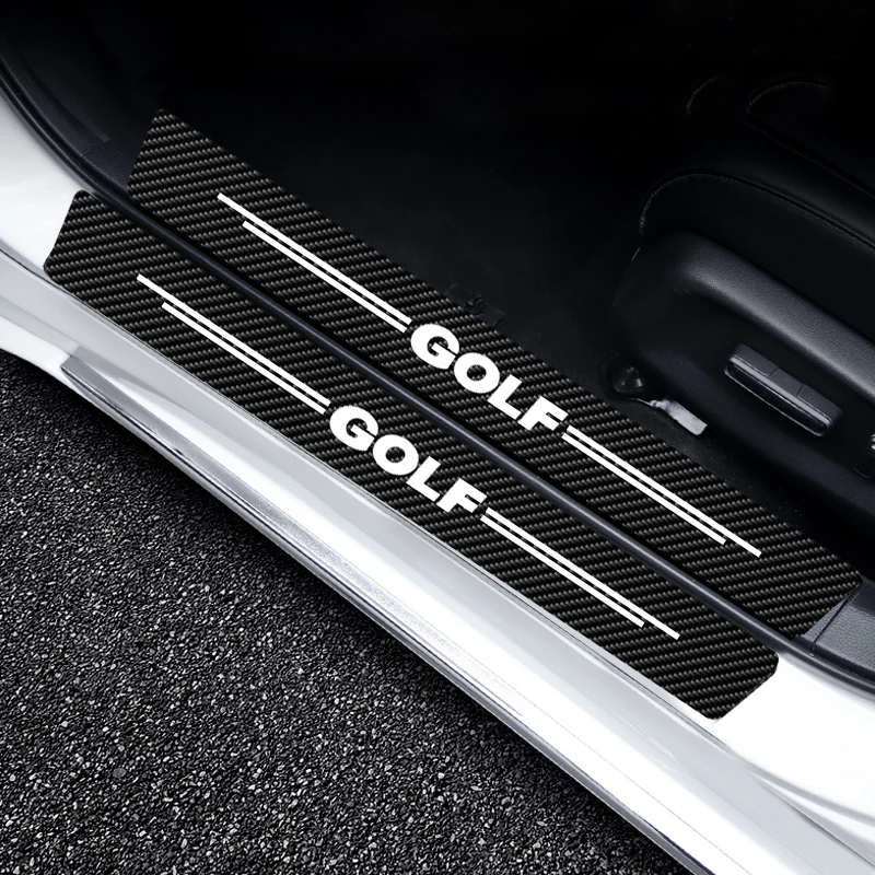 

Car Door Protector Stickers Anti Scratch Auto Trunk Sill Scuff Decals Waterproof For Golf 4 5 6 7 MK4 MK5 MK6 Mk7 A4 A5 A6