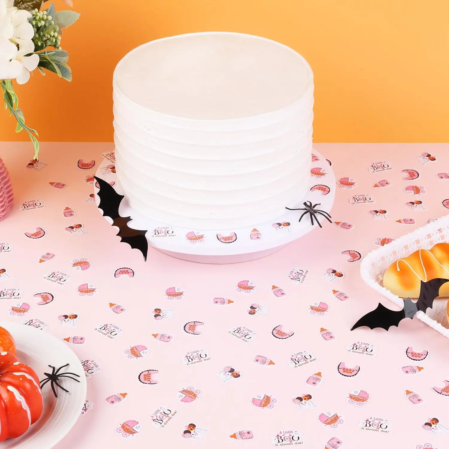 Сюрприз 200 шт тематика Хэллоуин конфетти немного Boo Is почти из-за декора стола