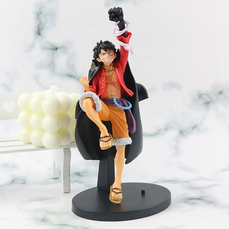 

21cm Anime One Piece Monkey D Luffy PVC Action Figure Collectible Ornament Model Doll Boxed Toys for Children Birthday Gifts