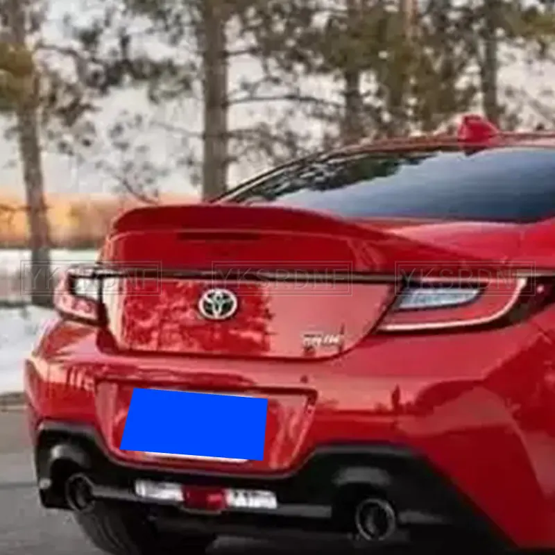 Для TOYOTA ZA86 GR86 для Subaru BRZ ABS 2021 2022 АБС-пластик цвет грунтовки задний спойлер