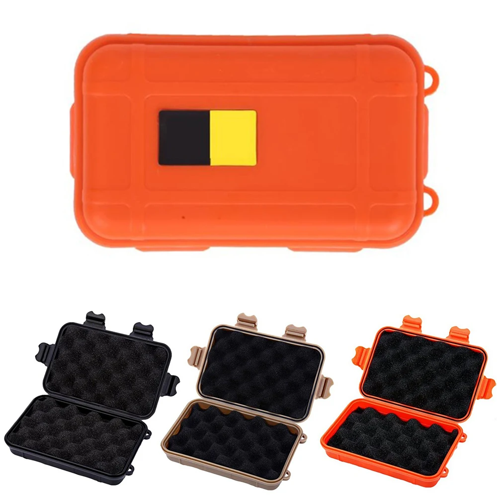 

ToolBox Outdoor Waterproof Survival Sealed Box Safety Portable Dry Plastic EDC Tools Camping & Hiking Safety & Survival