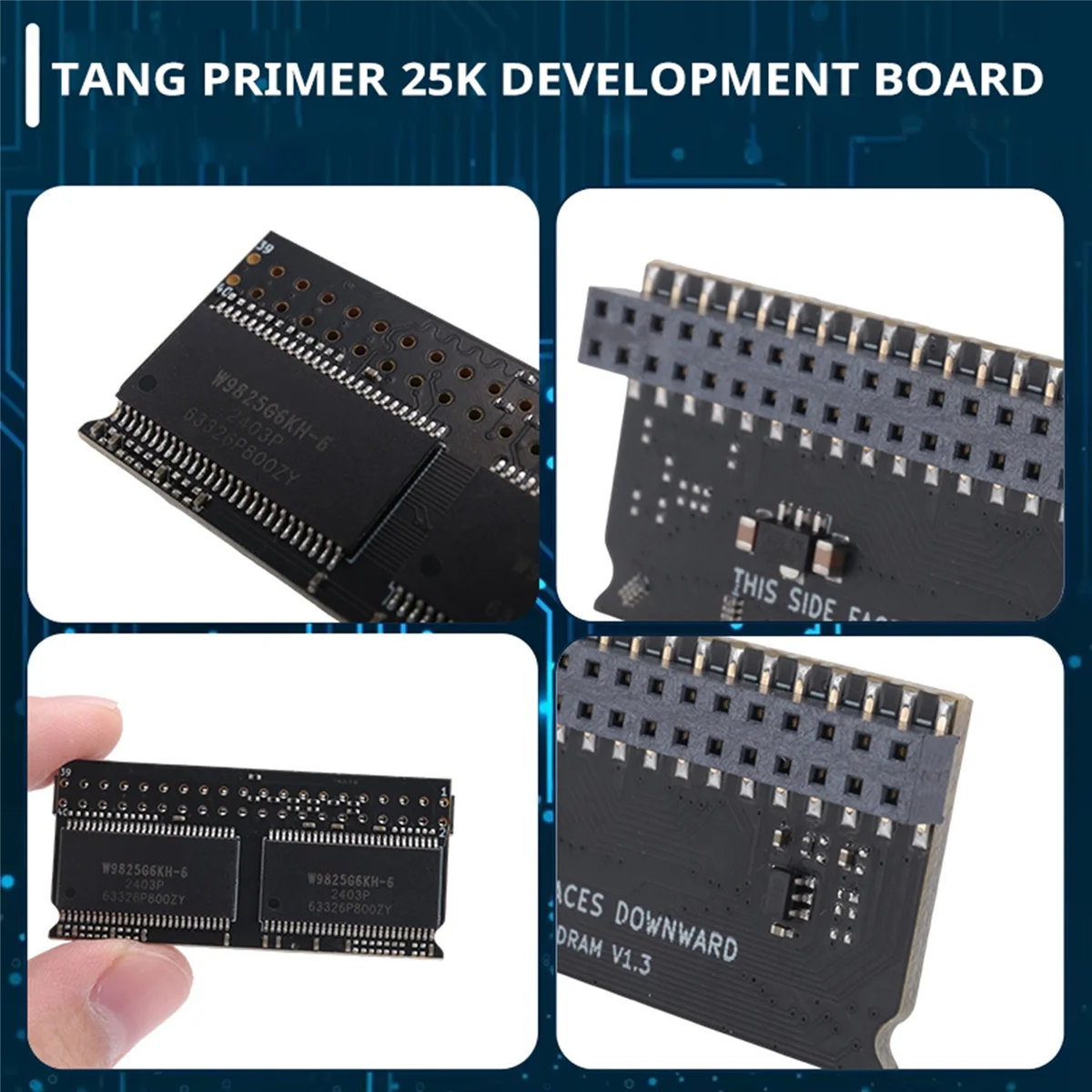 

A02R Tang Primer 25K Плата разработки FPGA GOWIN GW5A RISCV Макетная плата 23K LUT4 PMOD SDRAM SDRAM