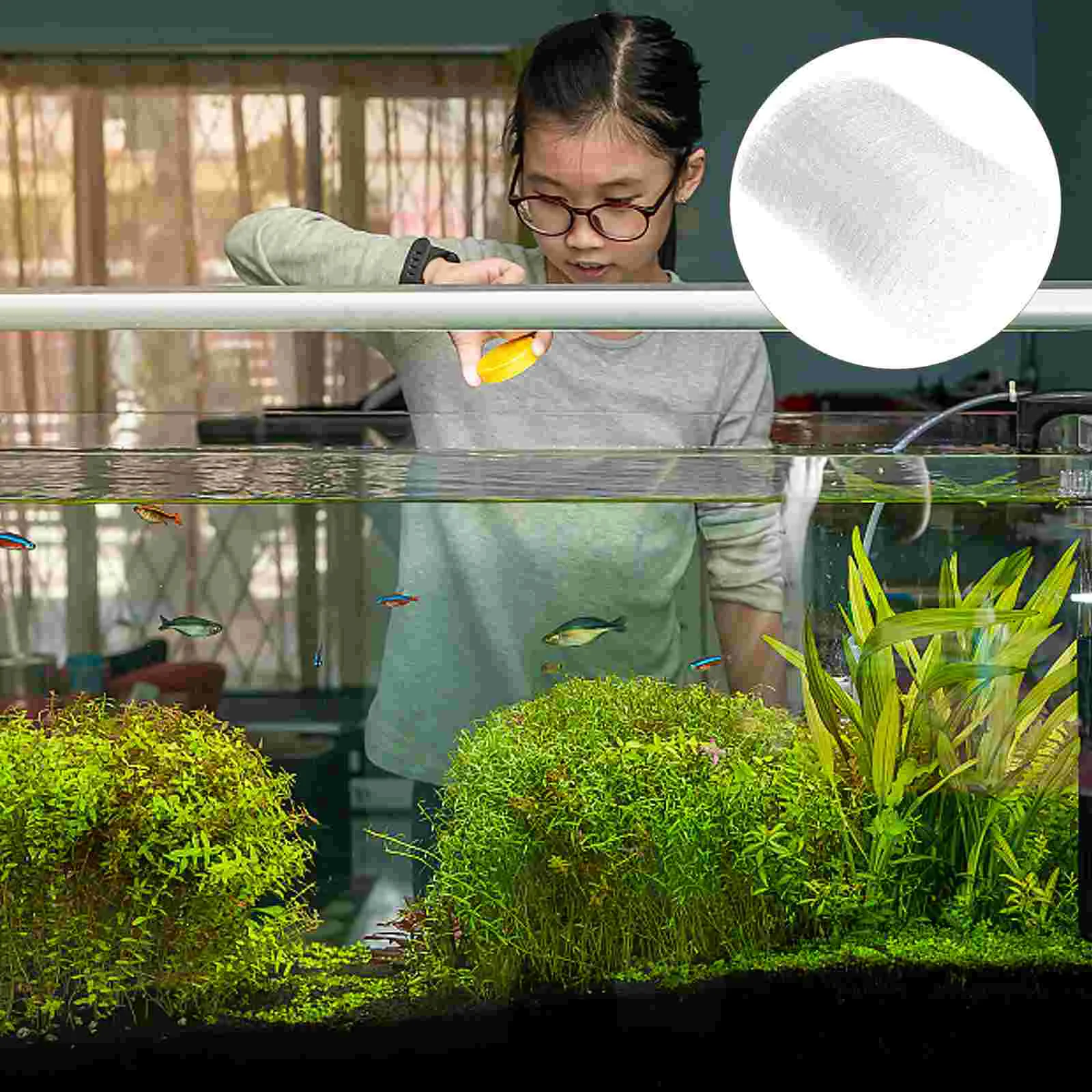 

Net Tank Aquarium Mesh Cover Netting Anti Screen Jumping Lid Proof Escape Supplies Jump Accessories Clear Air Replacement Diy