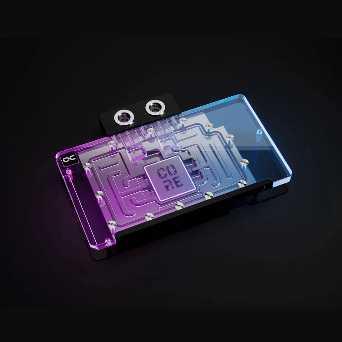 Фото Водяной блок Alphacool Core для Gigabyte AORUS GeForce RTX 5080 MASTER, игровой кулер WINDFORCE 5070Ti с задней панелью №5