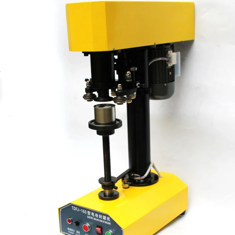 

Good reputation TDFJ-160 high-precision practical cover pot metal machine/beer can sealing machine