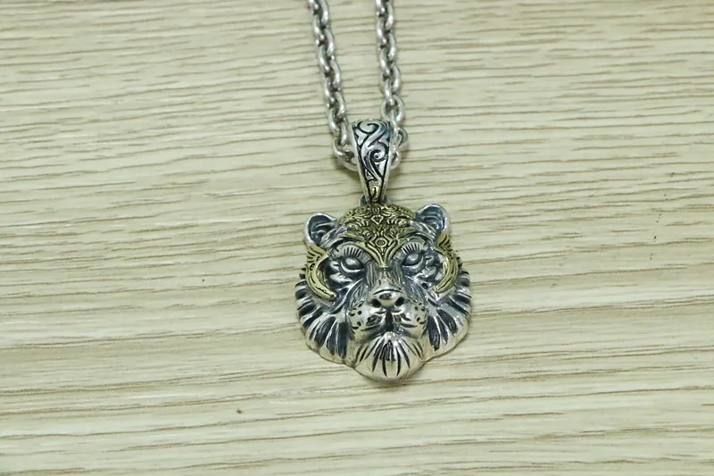 Оптовая продажа ожерелье Ло-фу Тау из стерлингового серебра Мужская подвеска