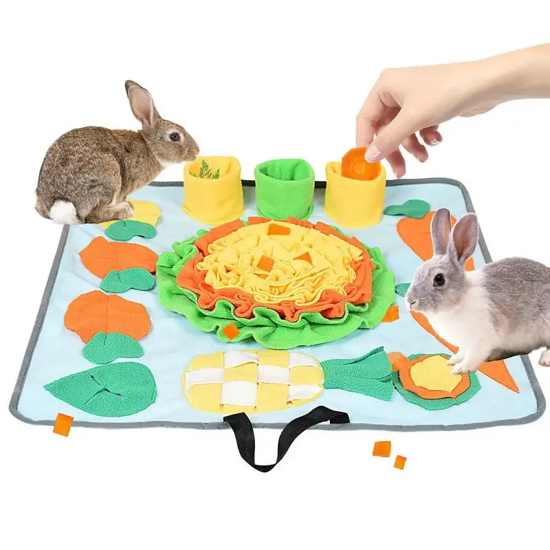 

Sniffing Rugs Foldable Dogs Mats For Foraging Skills Training Lightweight Dog Interactive Toys For Home Camping Outing Picnicing