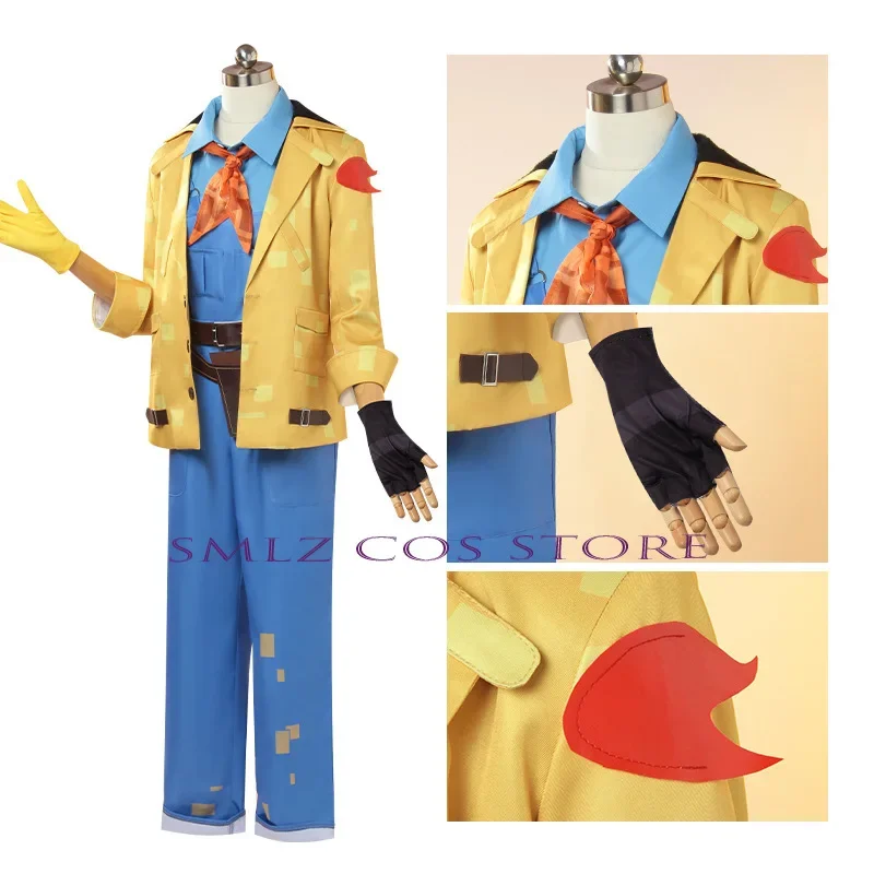 Флорэнский бренд косплей аниме игра Identity V костюм пожарного желтая вечерние