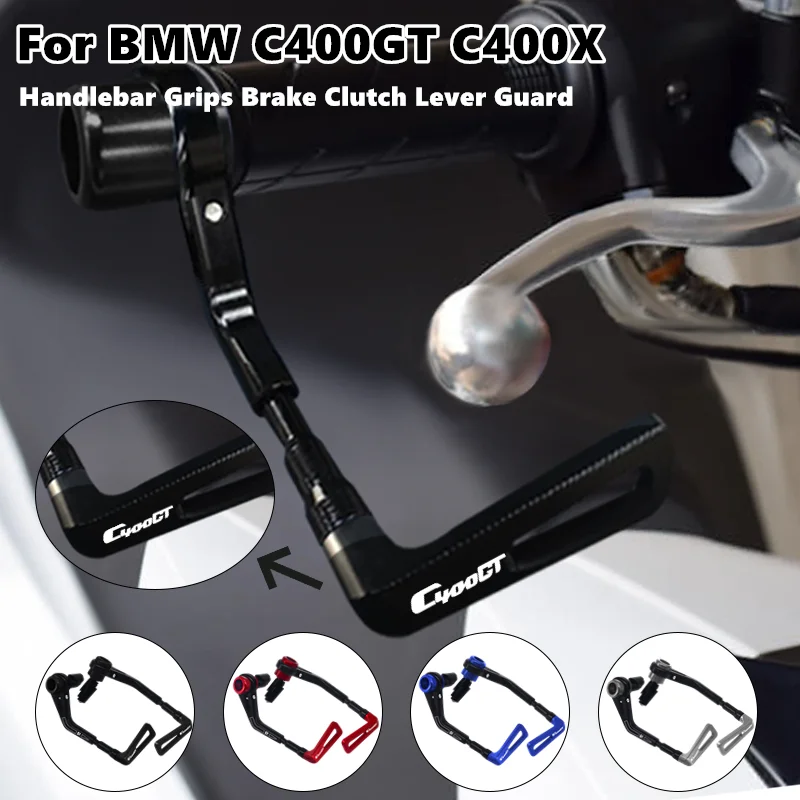 

New For BMW C400GT C400X C 400X 400GT 2019-2021 Motorcycle CNC Handlebar Grips Guard Brake Clutch Levers Guard Protector
