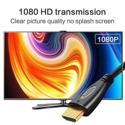 HDMI кабель золотистый 1.4