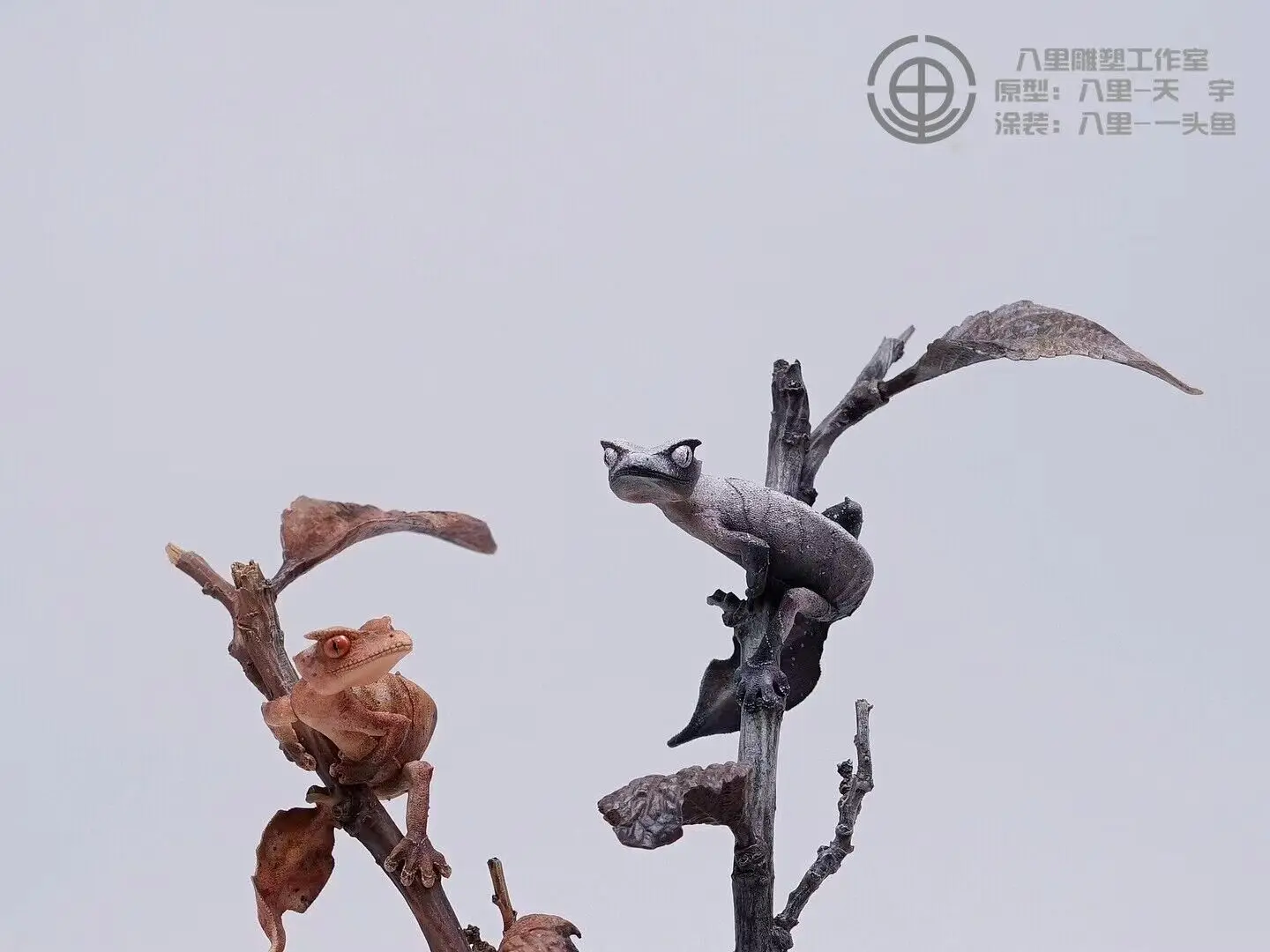 Модель Призрачного ящерицы в масштабе 1:1, модель призрачной ящерицы с хвостом из листьев, декор GK, коллекционный подарок для взрослых