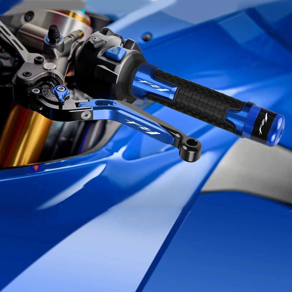 

Motorcycle CNC Adjustable Brake Clutch Levers 7/8'' 22MM Handle Bar Grip Ends For YAMAHA FZ1 FAZER 2006-2015 2014 2013 2012 2011