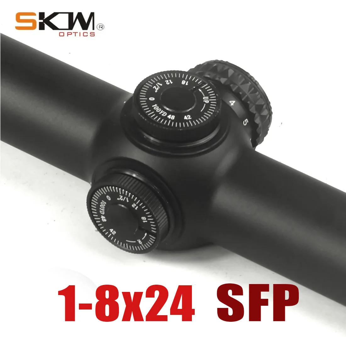 Охотничьи кольца SKWoptics тактическая сетка MIL противоударная 1-8x24 кольцо 30 мм