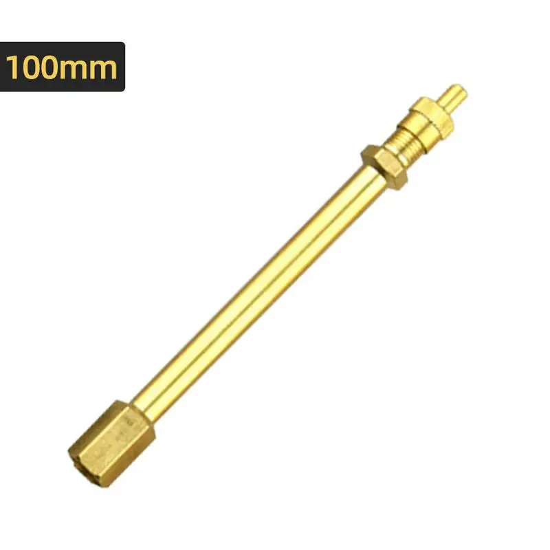 

Tire Extender 100/140/200mm Brass Tire Extensions Universal Stem Extenders Auto Tire Straight Bore Extension Adapters