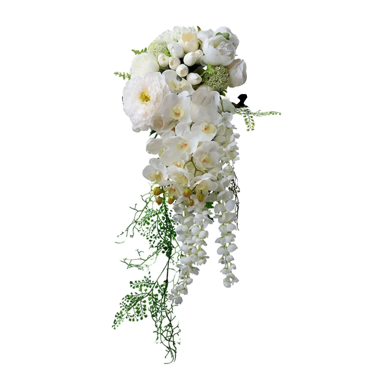 Towoo Mori свежий уличный свадебный букет водопада искусственный цветок невесты