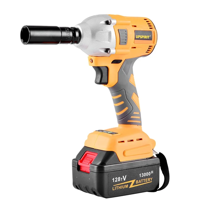 

6000 m Ah EU Plug Lithium Battery Brushless Cordless 1/2" Impact Wrench Wrench Tool