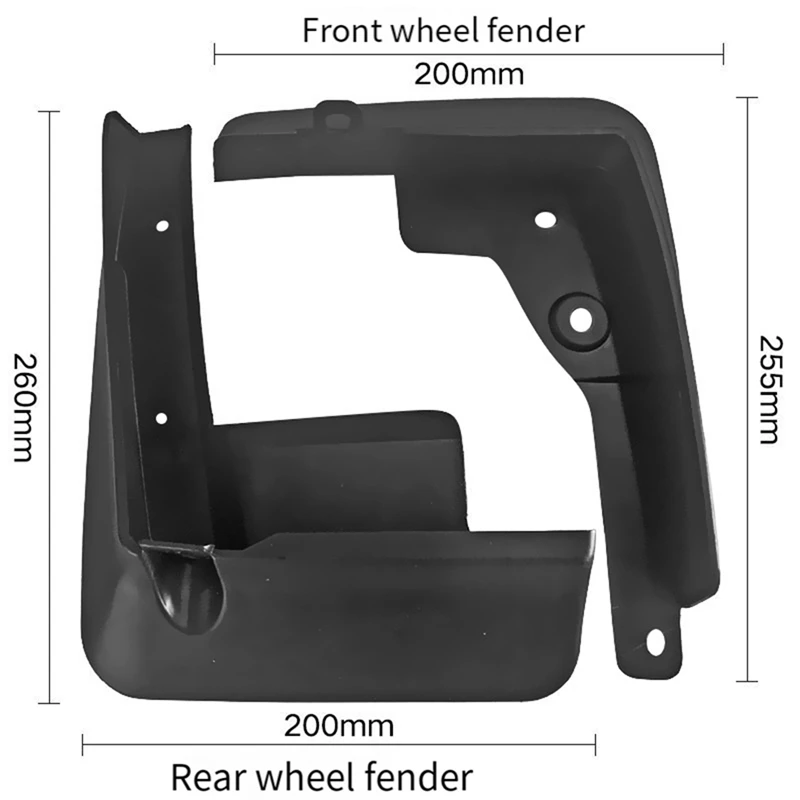 4 шт. автомобильные брызговики крыло для Toyota Corolla E210 2019-2023 аксессуары