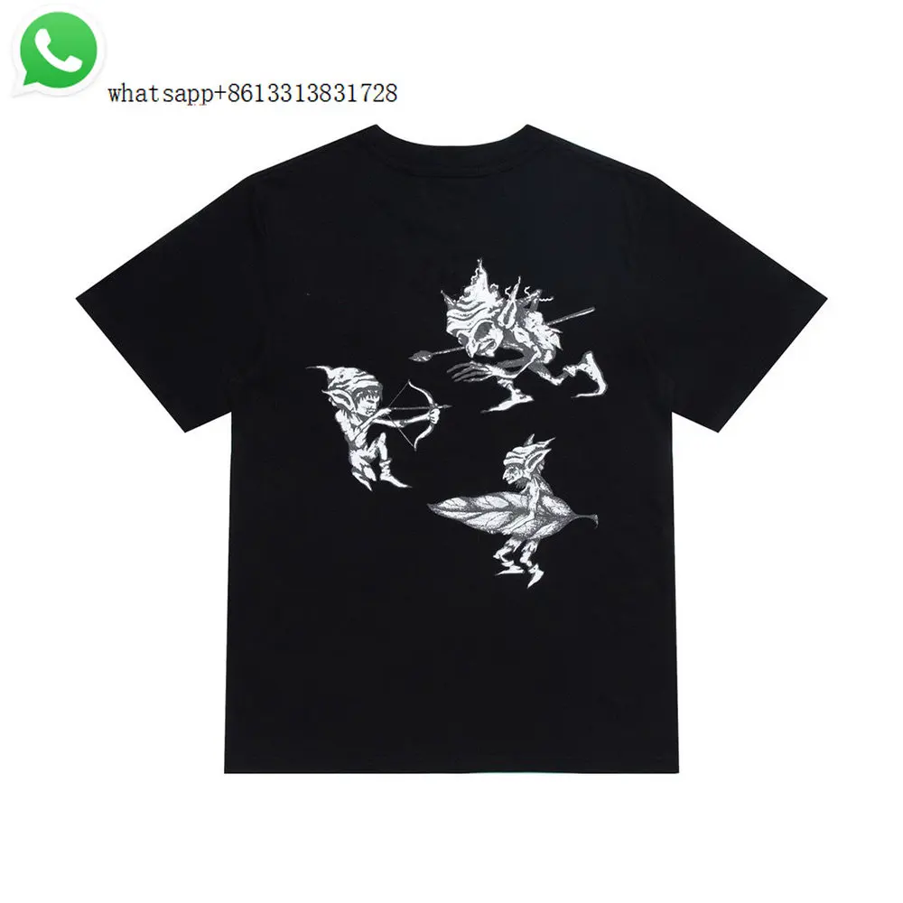 

New 2022 OF Luxury Collection Hip Hop Loose High Street Short sleeved Spring/Summer T-shirts for men and women