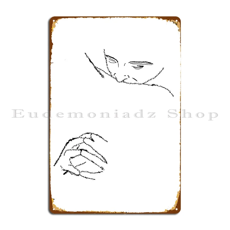 

Металлический знак большого обнимания, ржавая стена, клубный бар, Настенная роспись на заказ, жестяной знак, плакат