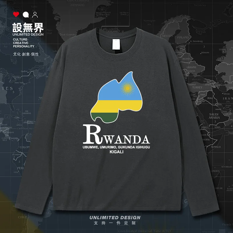 Руанда Rwandan Rwandese RWA Map мужская футболка спортивные залы модные топы повседневная