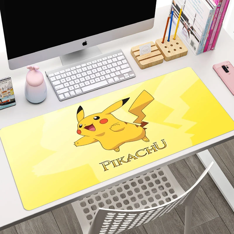 

Pikachu series mouse keyboard pad anti-slip anti-fouling home office equipment Pokemon computer desktop decoration