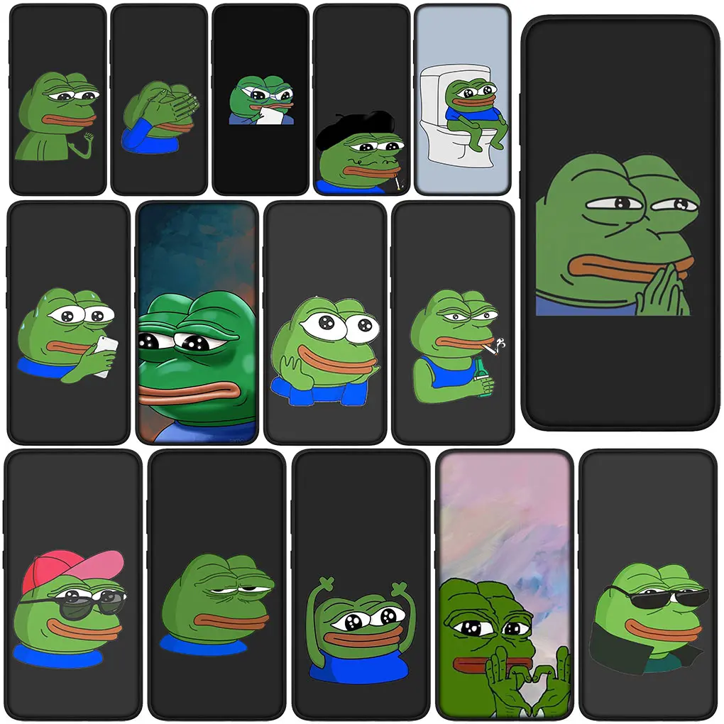 Забавный чехол для телефона с грустной лягушкой Pepe Xiaomi Redmi Note 9 8 11 Pro 4G 5G 9S 11S 9A 9C NFC 9T