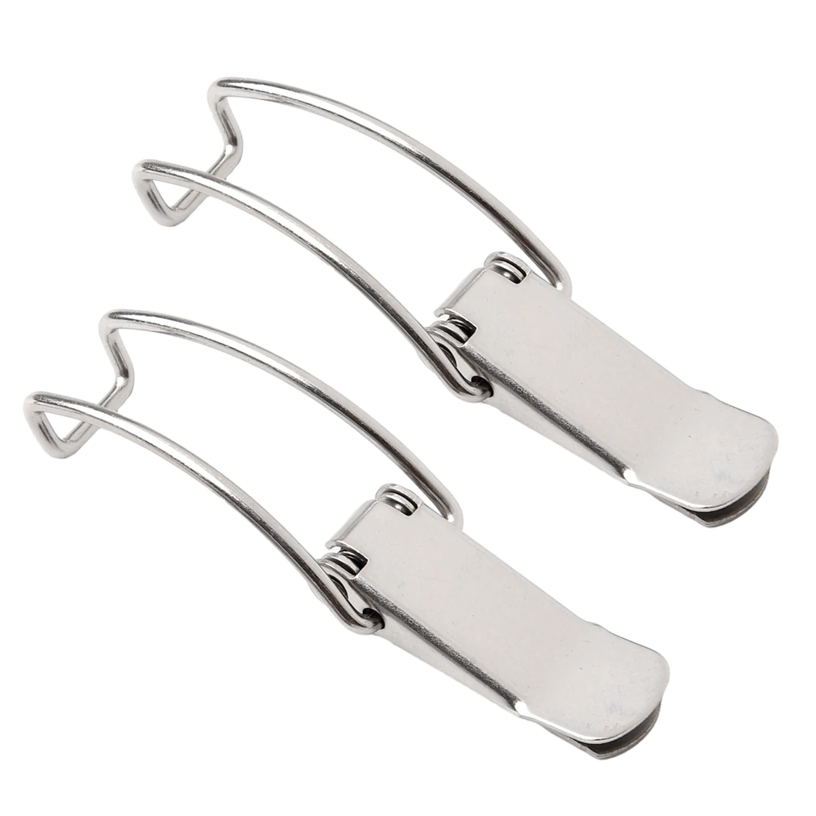 2 шт., засов для шкафа, засов, пружинная защелка, защелка, тумблер, ящик для хранения, замок, крючок из нержавеющей стали, фурнитура для замка