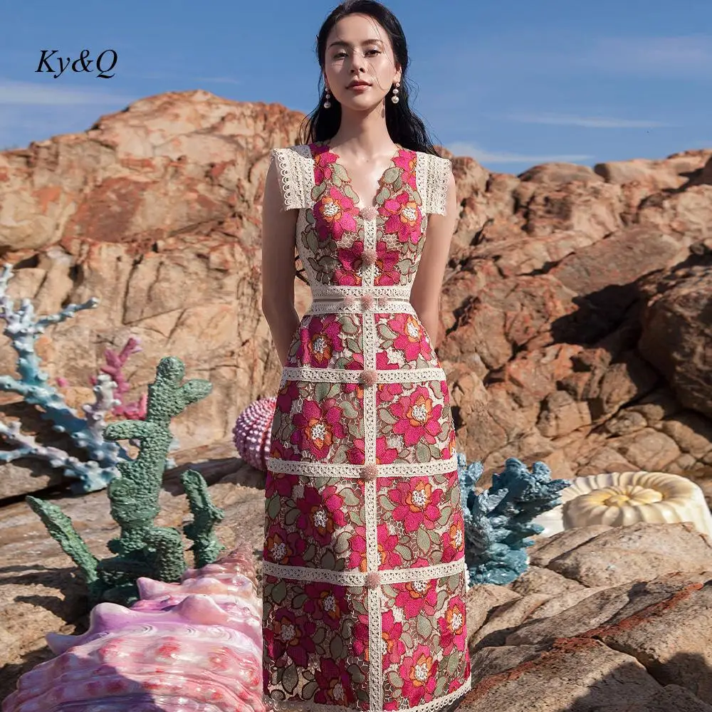 Вьетнамский модный бренд дизайнерское женское платье 2022 летние новые шикарные