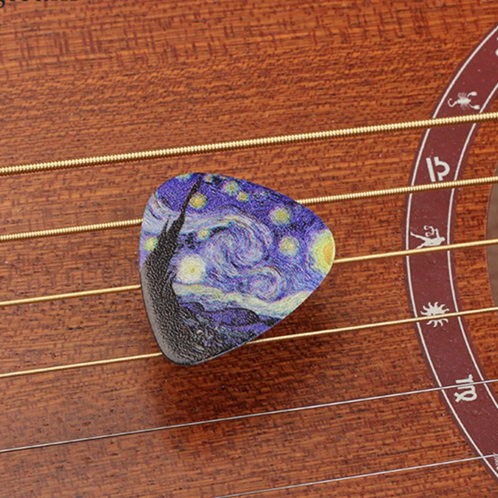 

Brand New Guitar Picks Accessories Smooth Ukulee 0.46/0.71/0.96mm For Acoustic 3Pcs Bass Celluloid Electric Guitar