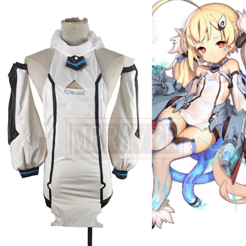 Игра Azur Lane USS Eldridge Косплей Костюм Вечеринка Рождество Хэллоуин На заказ Любой