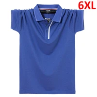 solid polo shirt men summer short sleeve polo shirts casual fashion big size polo cotton tops male summer tops blue orange