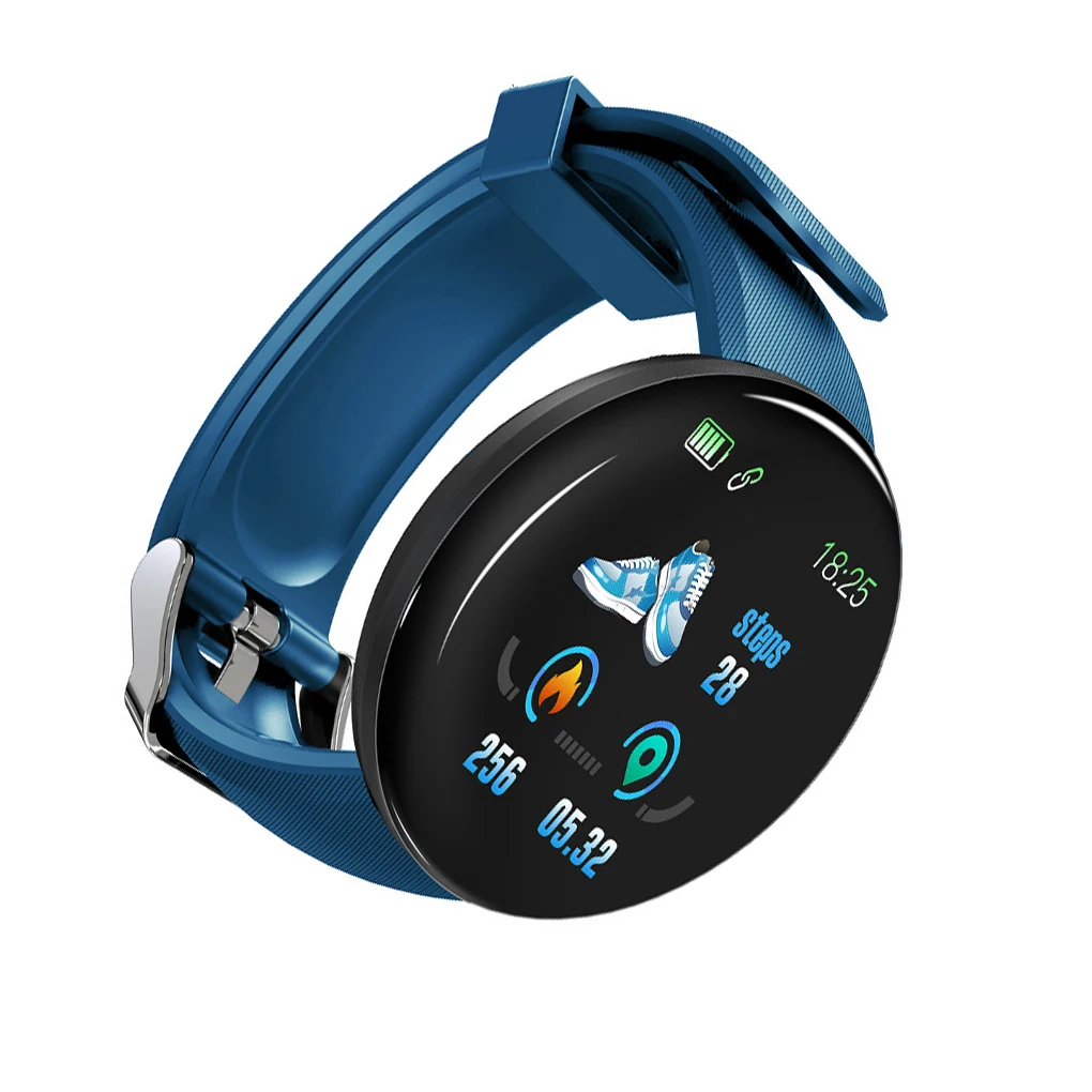 

Смарт-часы спортивные с шагомером, водонепроницаемые, с измерением кровяного давления