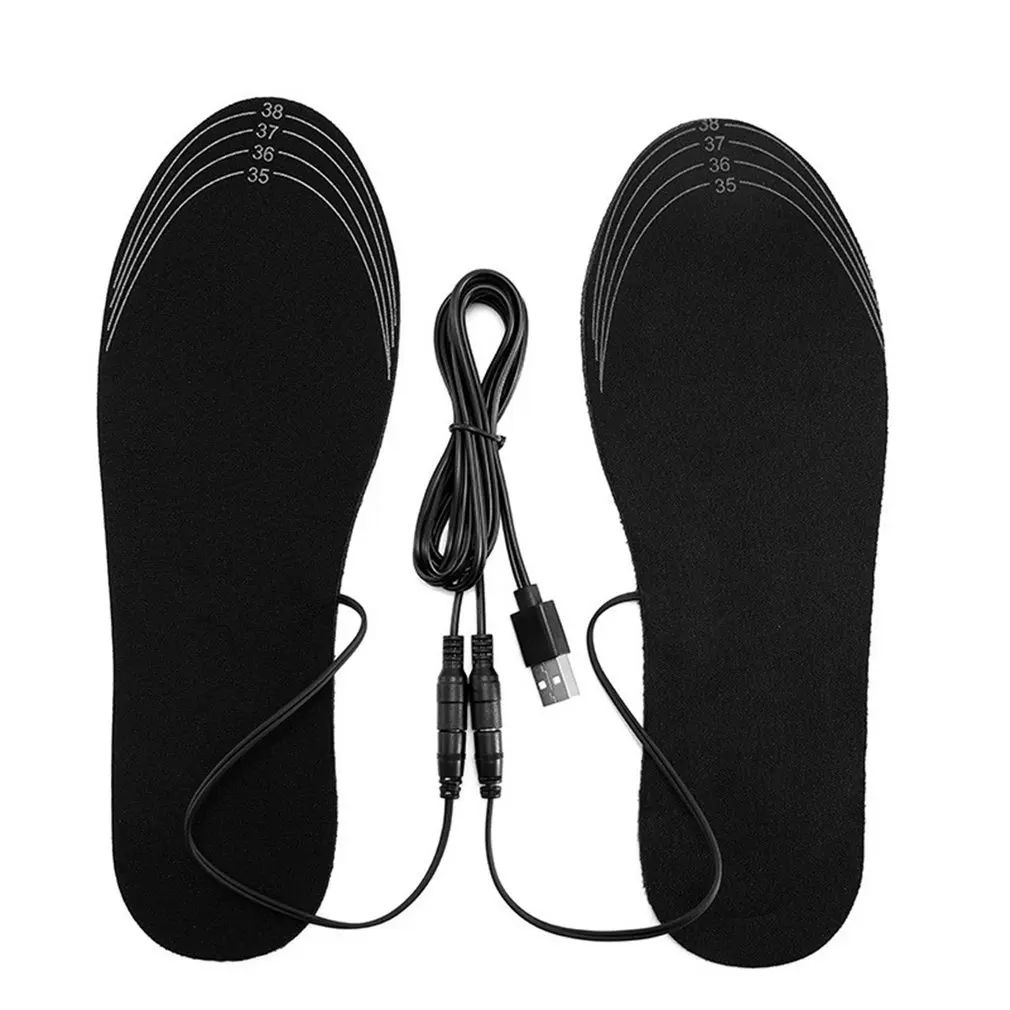 

Стельки с подогревом USB, теплые моющиеся, с подогревом, унисекс, WJ014