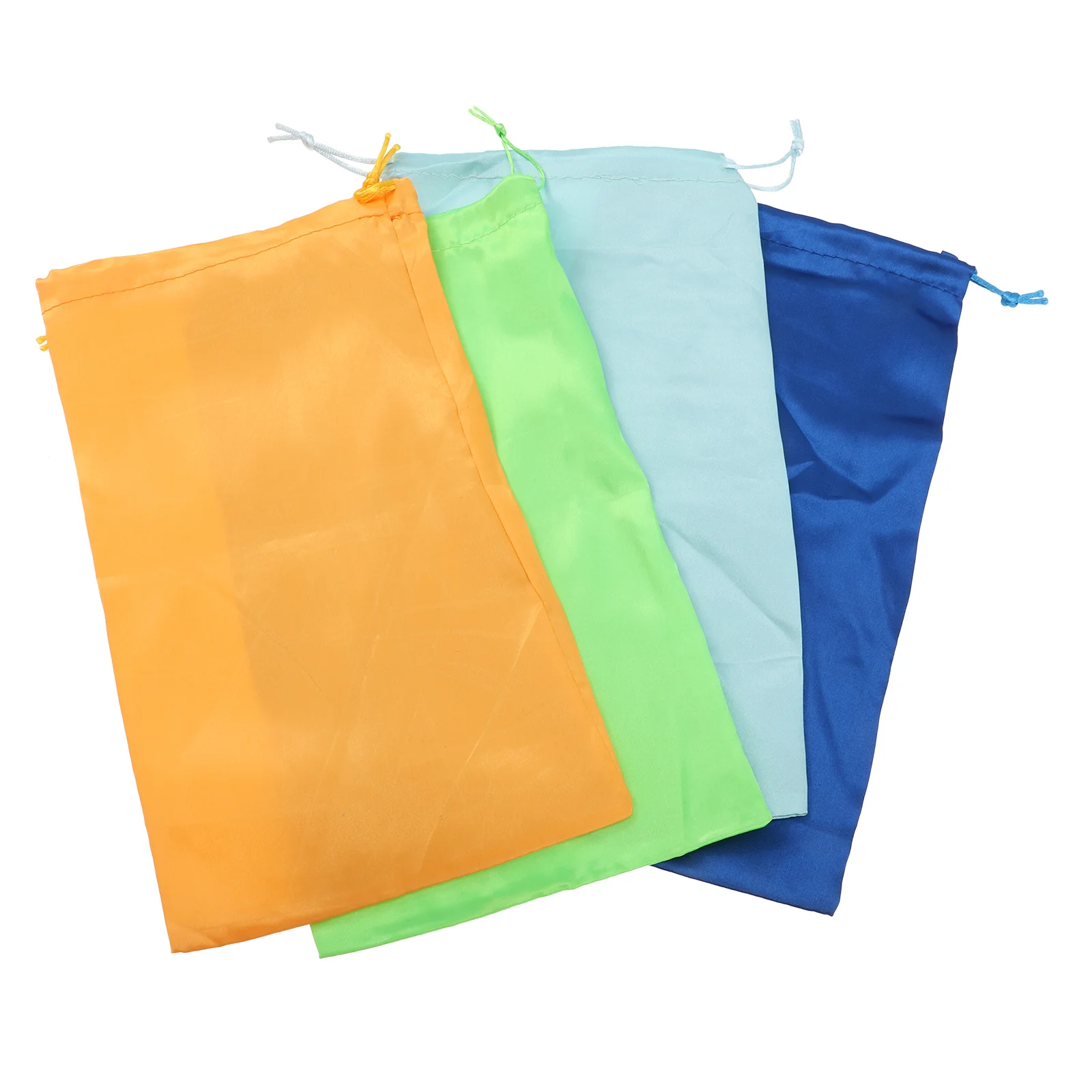 

Bag Hair Storage Pouchdrawstring Carrying Packaging Satin Extensions Bundles Silky Travel Case