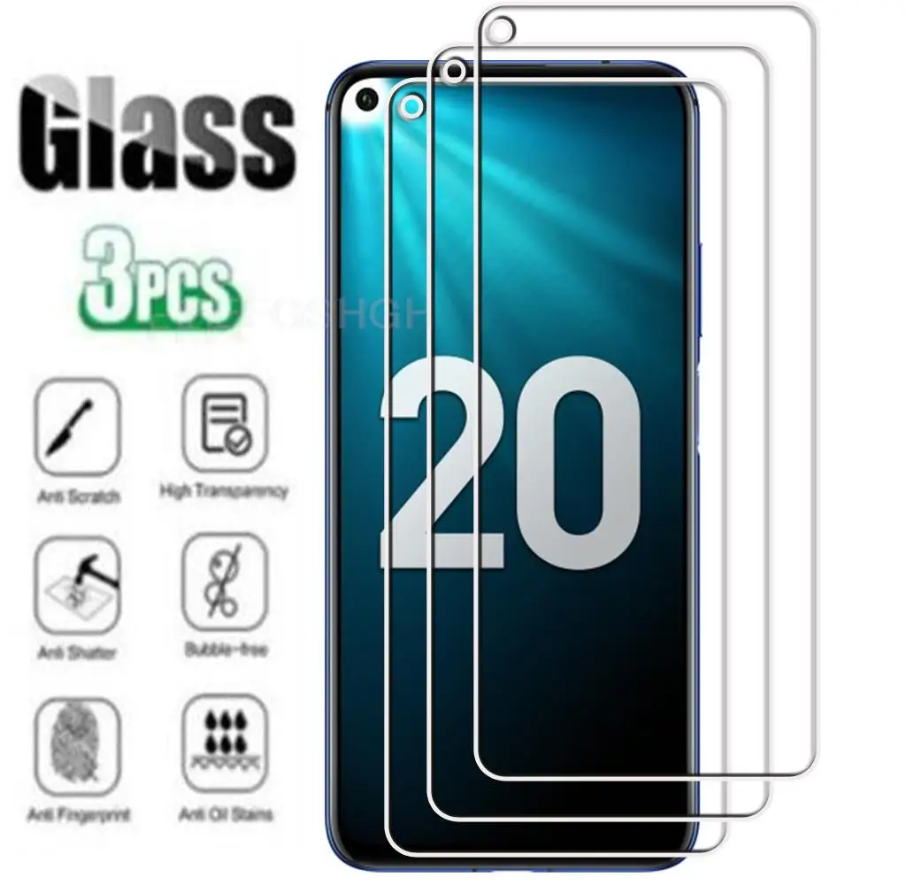 Закаленное стекло HD для Honor 20 Pro 6,26 дюйма, Honor 20 Pro YAL-L21 AL00, AL10, TL00, защита экрана, защитная пленка