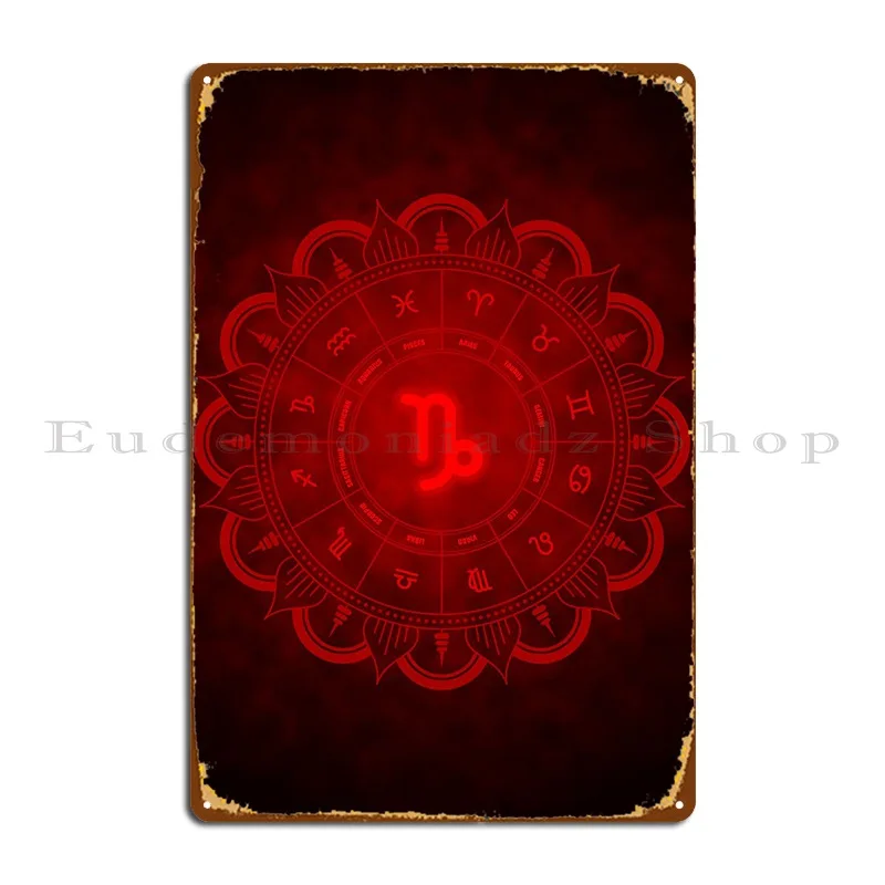 

Металлические знаки Capricorn, паб, планшетов, баров, дизайнерский кинотеатр, оловянный плакат