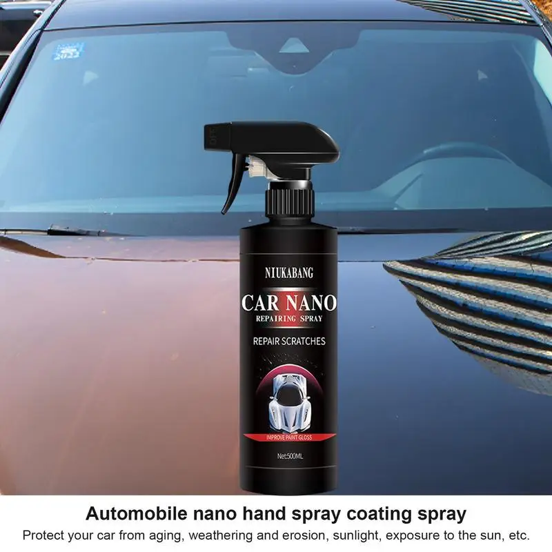 

Car Coating Spray Nano Liquid Glass Plated Crystal Hydrophobic Waterproof Polishing Paint Car Polish Car Plastic Restore Coating
