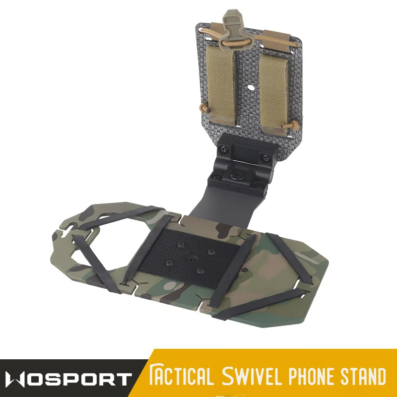 Тактическая поворотная подставка для телефона Wosport Navboard Rotar