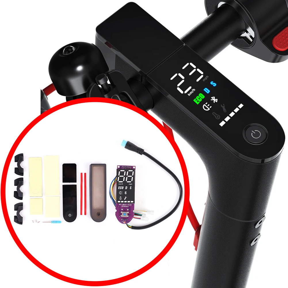 

Запасные части для электрического скутера, контроллер приборной панели, совместимая с Bluetooth, печатная плата, защита от дождя, демпфирующие к...