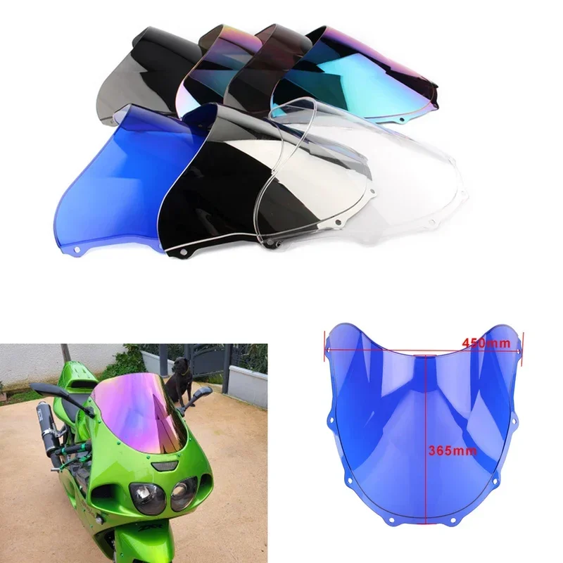 Подходит для Kawasaki Ninja ZX7R мотоциклетный двойной пузырьковый отражатель ветрового