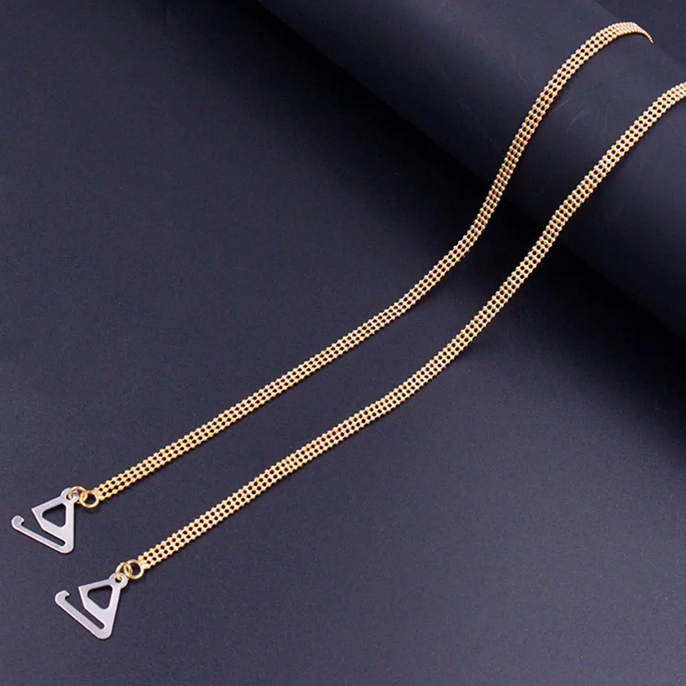 Женский Сексуальный Металлический Бюстгальтер С Противоскользящими Бретелями