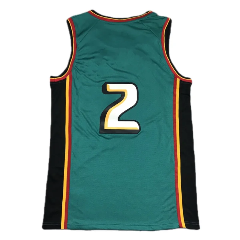 

Баскетбольные майки на заказ No.2 у нас есть ваше любимое название, вышитый логотип, винтажные топы для спортивной съемки