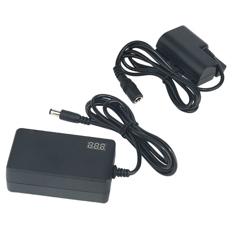 

ACK-E6 Dummy Battery Power Adapter For Canon EOS R R5 R6 5D4 EU Plug