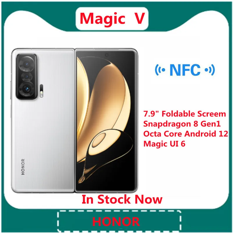 2022 оригинальный Смартфон Honor Magic V 5G 7 9 "складной экран Snapdragon 8 Gen1 Восьмиядерный