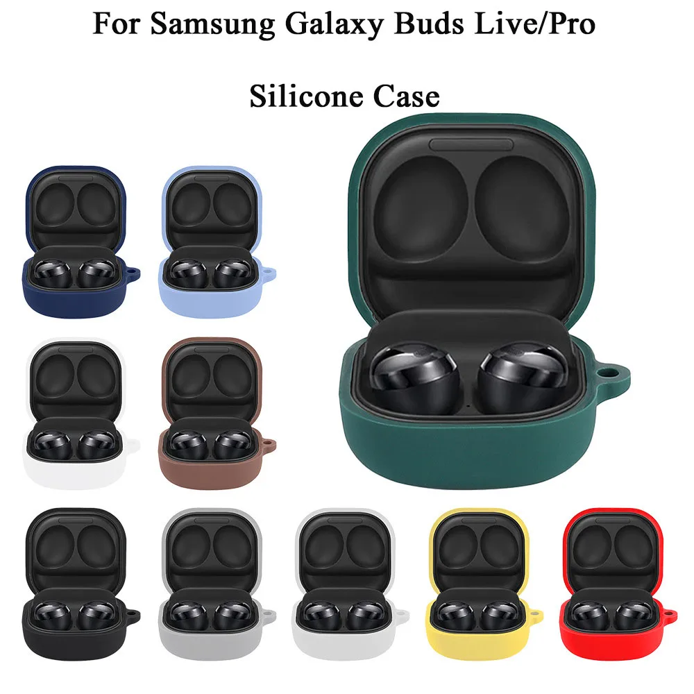 

Силиконовый чехол для Samsung Galaxy Buds Live/Pro, противоударный мягкий чехол для Galaxy buds2 Buds Pro live
