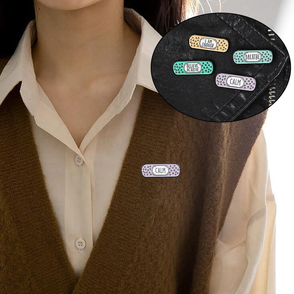 

Quote Funny Alloy Enamel Pins English Letter Brooches Lapel Pin Custom Shirt Bag Motivational Badge Friends Gift Jewelry 2023