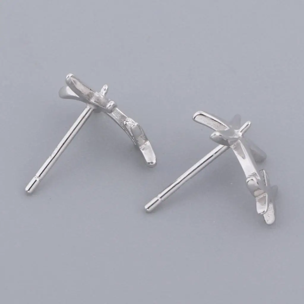 

2 шт., фурнитура для сережек-гвоздиков